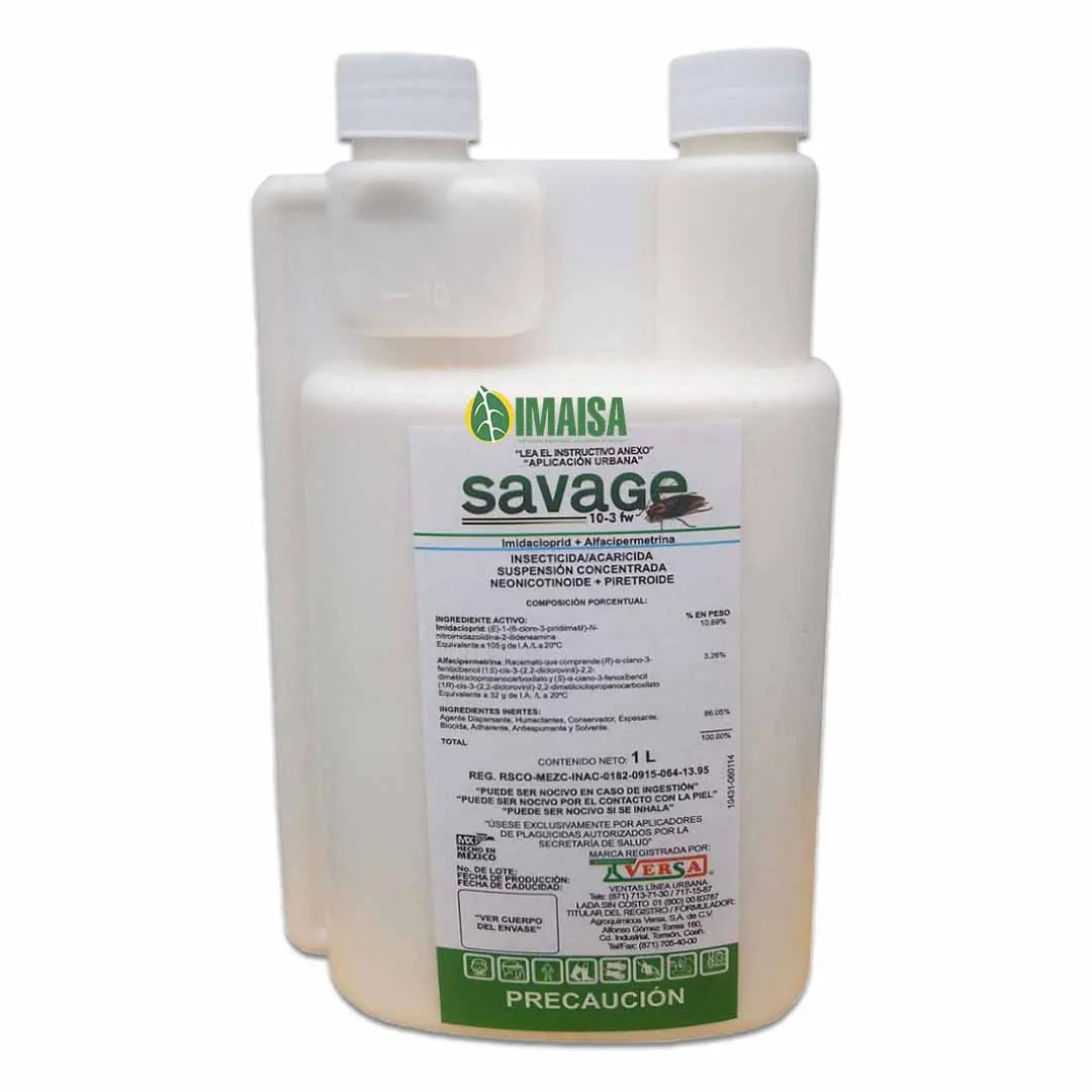 Imidacloprid + Alfacipermetrina Savage® 1L VERUR