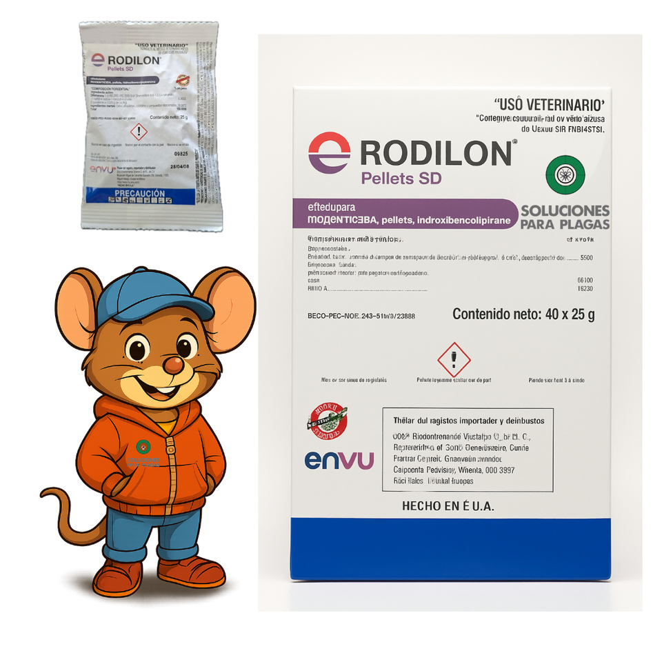 RODILON PELLETS SD, Caja con 40 sobres de 25gr 30% DE DESCUENTO