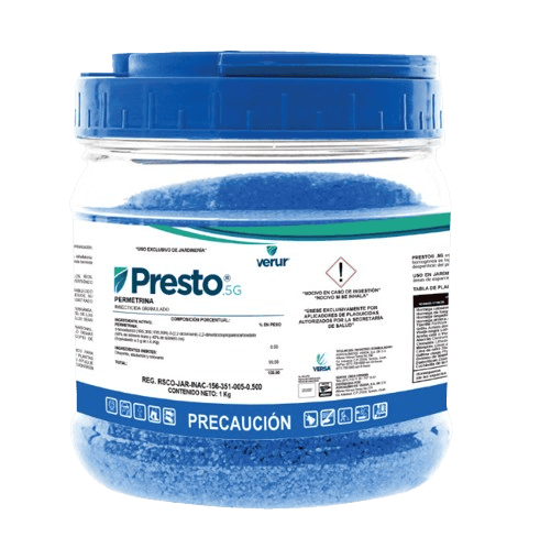 Acaricida Insecticida para insectos rastreros y subterraneos en jardines Presto Versa caja con 12 piezas de 1 k  30% de descuento