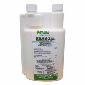 Imidacloprid + Alfacipermetrina Savage® 1L VERUR caja con 12 piezas de 950 ml 30% de descuento