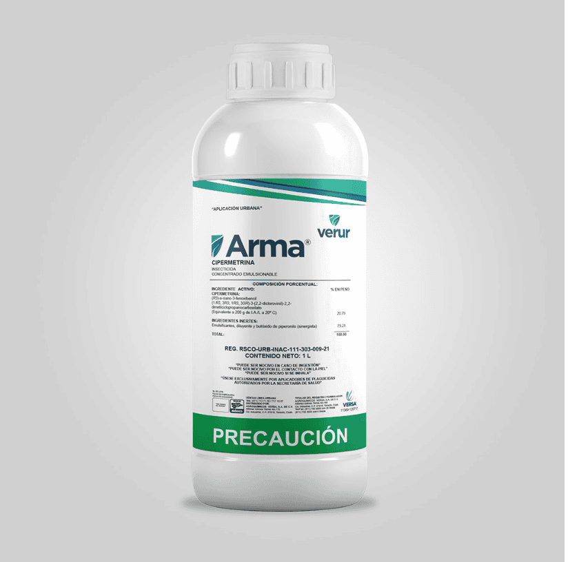 Cipermetrina Con But xido De Piperonilo Arma VERUR Caja Con 12 X 1L cipermetrina-con-but-xido-de-piperonilo-arma-verur-caja-con-12-x-1l