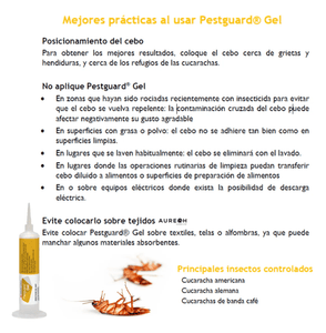 Cucarachicida + IGR Pesguard en gel 30 gramos 30% de descuento