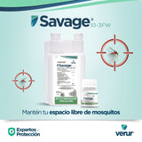 Imidacloprid + Alfacipermetrina Savage® VERUR caja con 12 piezas de 950 ml 30% de descuento