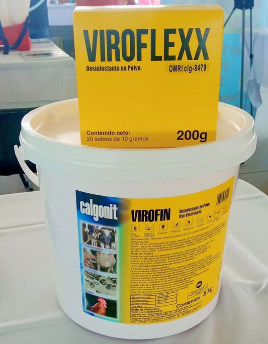 Viricida Desinfectante para Industria Agroalimentaria Viroflex  5kg Marca Calvatis 30% de descuento