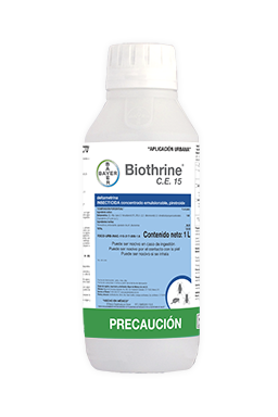 Insecticida Deltametrina Biothrine C.E. 15 Presentación 1 L Marca Bayer