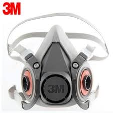 Respirador 3M 6200 de Media Cara (Talla M) + Par de Cartuchos 3M 6006 Multi-Gas - Envío Gratis